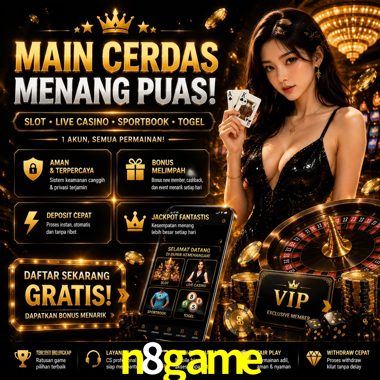 Slots no app n8game mobile